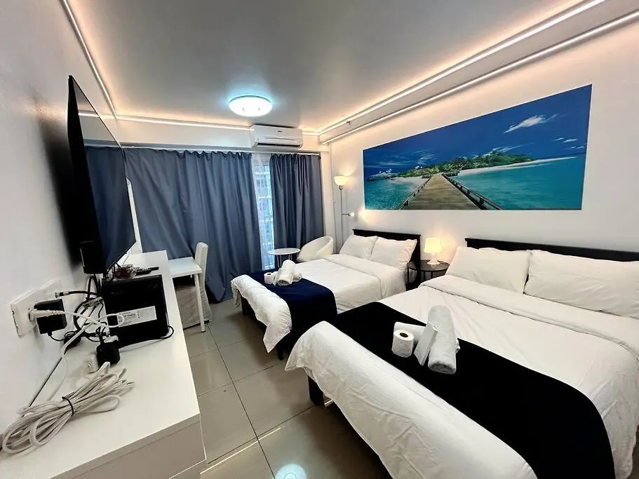 Apartment Pasay Moa 1257 Twin Bed Staycation Near Naia Airport