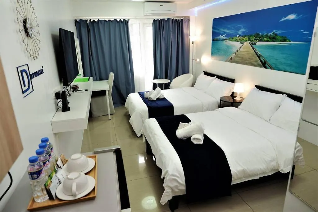 Pasay Moa 1257 Twin Bed Staycation Near Naia Airport Apartment Manila